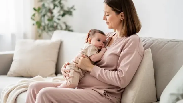 Keilkissen unterstützen die Rückbildung und fördern ergonomische Positionen nach der Geburt