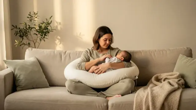 Kuschelkissen aus Schwangerschaftskissen bieten ergonomische Unterstützung für Stillende und Entspannende