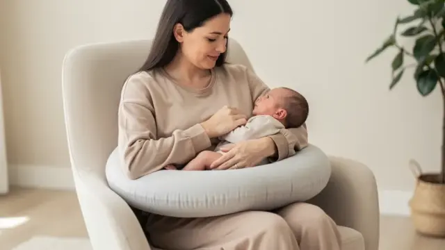 Schwangerschaftskissen als effektive Stillhilfe für Frühchen und zur Förderung der Mutter-Kind-Bindung