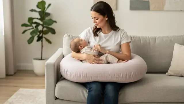 Stillkissen Größe anpassen für entspannte Stillmomente bei Mutter und Kind