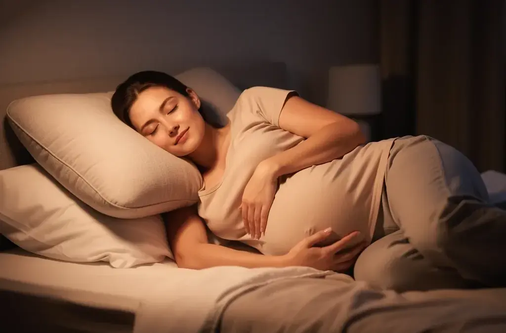 Kissen gegen Reflux für schwangere Frauen zur Linderung von Sodbrennen im Schlaf