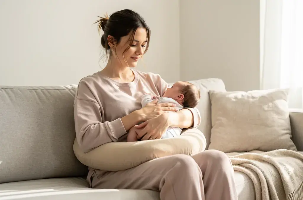 Wahl des optimalen Stillkissens für neue Mütter im Wochenbett